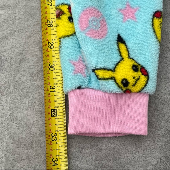 Pokemon Pikachu One Piece Pajamas Youth - Picture 9 of 10